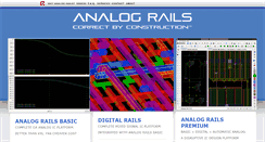 Desktop Screenshot of analograils.com
